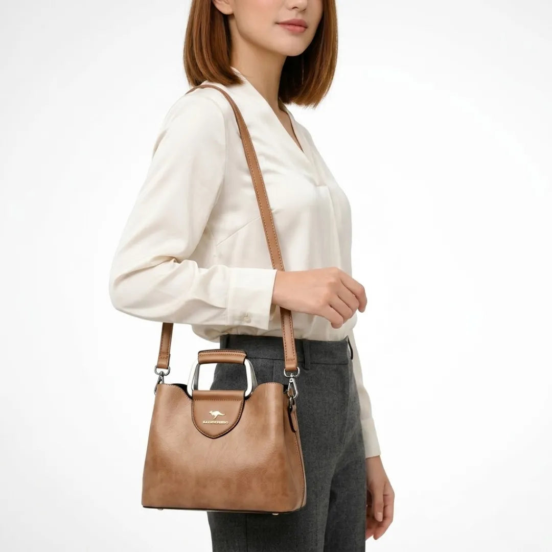 Valentina | Women's Vegan Leather Shoulder Bag