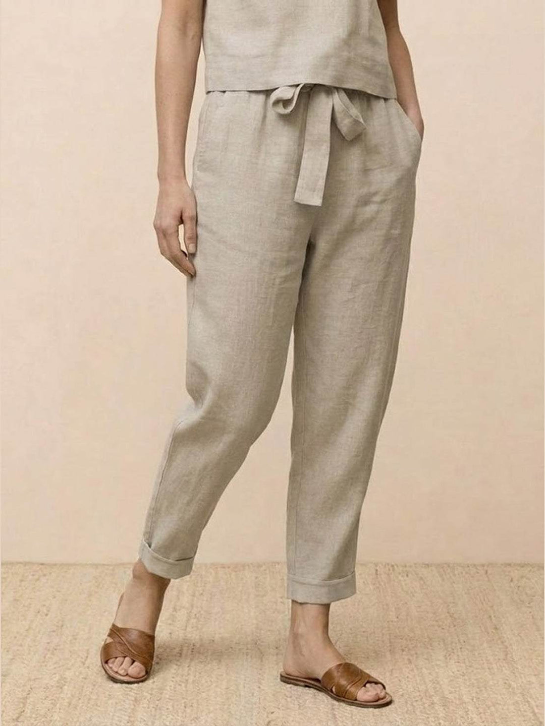 100% Cotton Linen Monochrome Co-ord