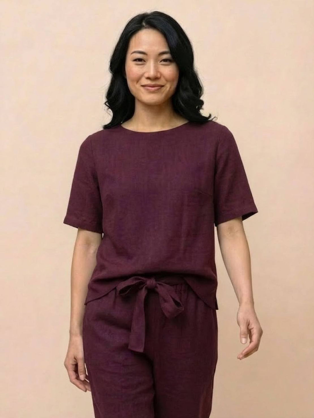 100% Cotton Linen Monochrome Co-ord