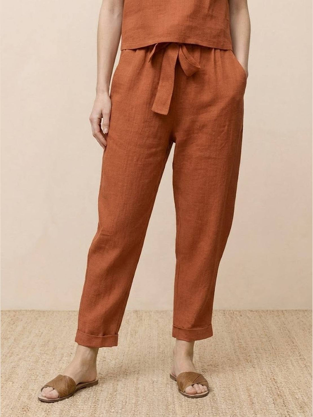 100% Cotton Linen Monochrome Co-ord