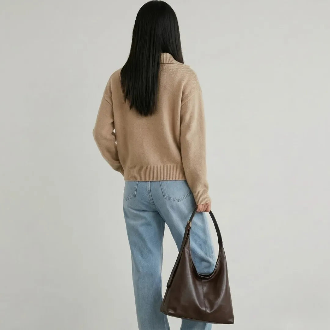 Ferrara | Women's Vegan Leather Hobo Shoulder Bag
