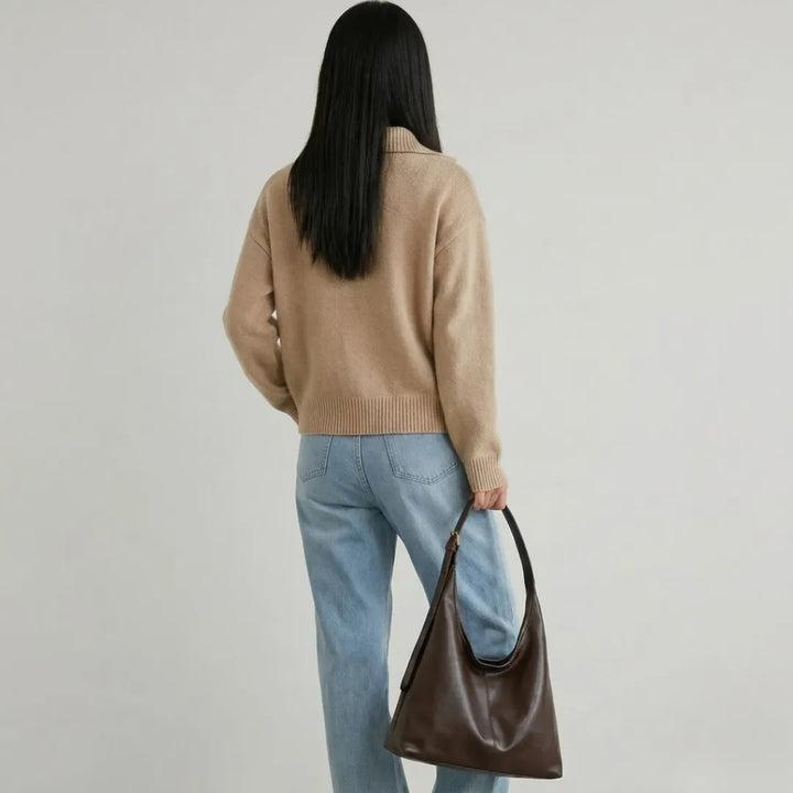Ferrara | Women's Vegan Leather Hobo Shoulder Bag