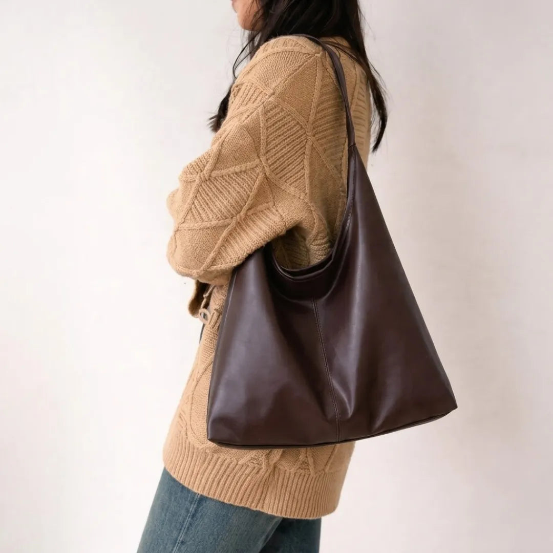 Ferrara | Women's Vegan Leather Hobo Shoulder Bag