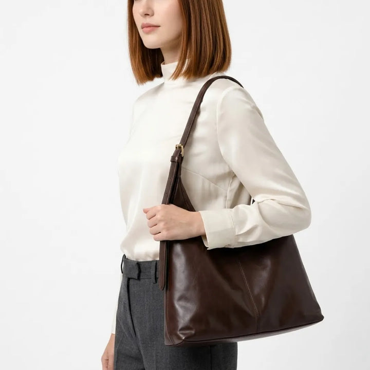 Ferrara | Women's Vegan Leather Hobo Shoulder Bag
