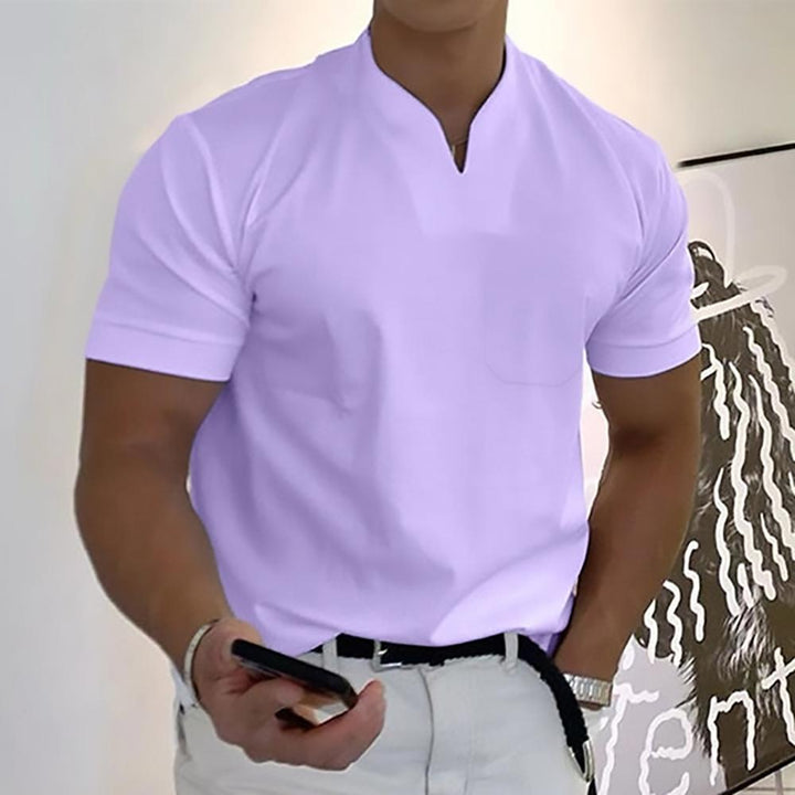 Refined Collar Polo Shirt