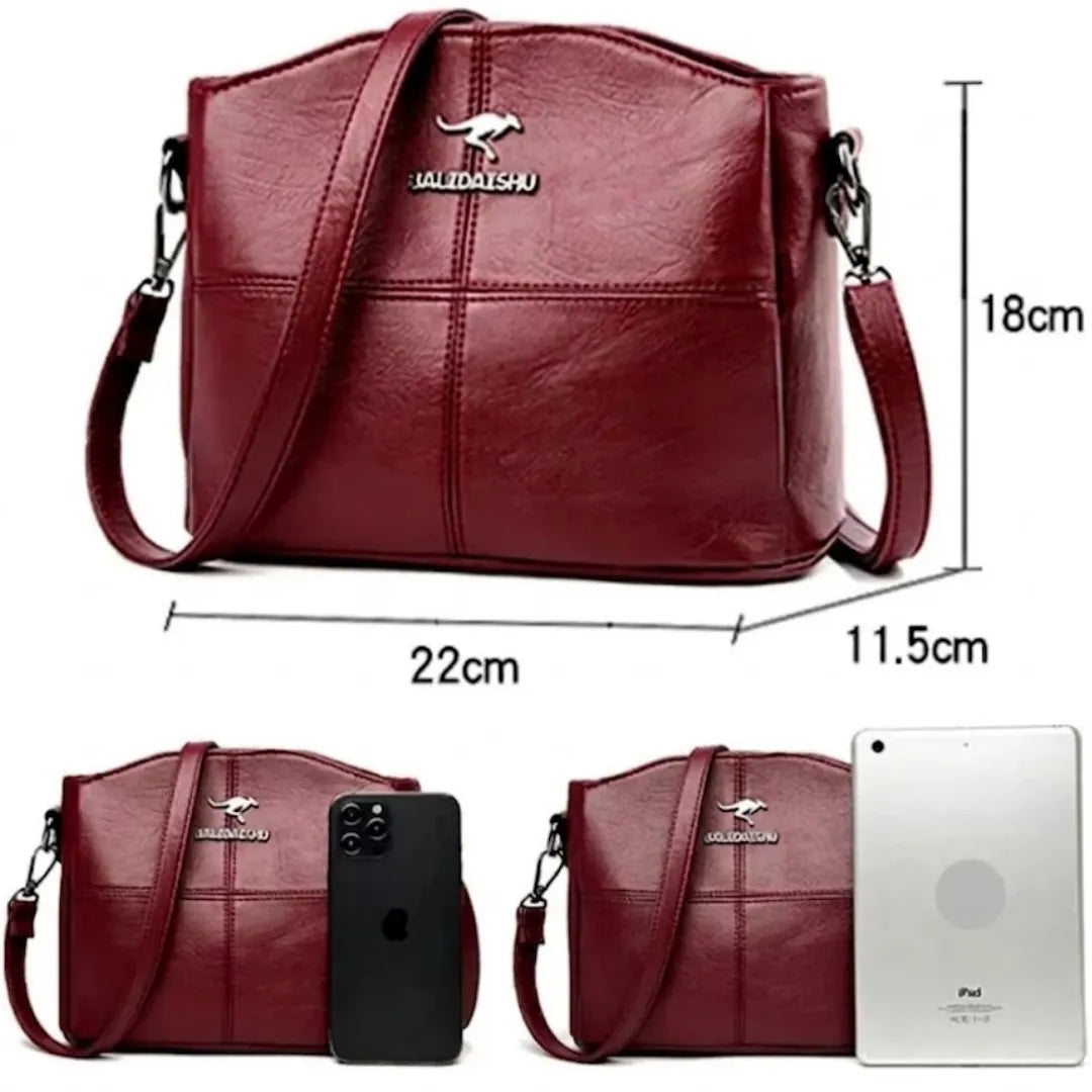 Mila | Women's Vegan Leather Crossbody Shoulder Bag