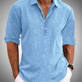 Refined Button-Front Classic Shirt
