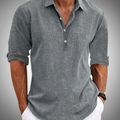 Refined Button-Front Classic Shirt