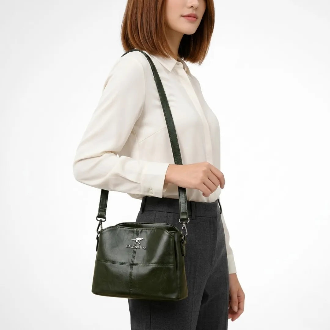 Mila | Women's Vegan Leather Crossbody Shoulder Bag