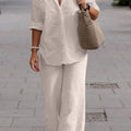 The Relaxed Shirt & Trousers Two-Piece Set