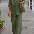 The Relaxed Shirt & Trousers Two-Piece Set