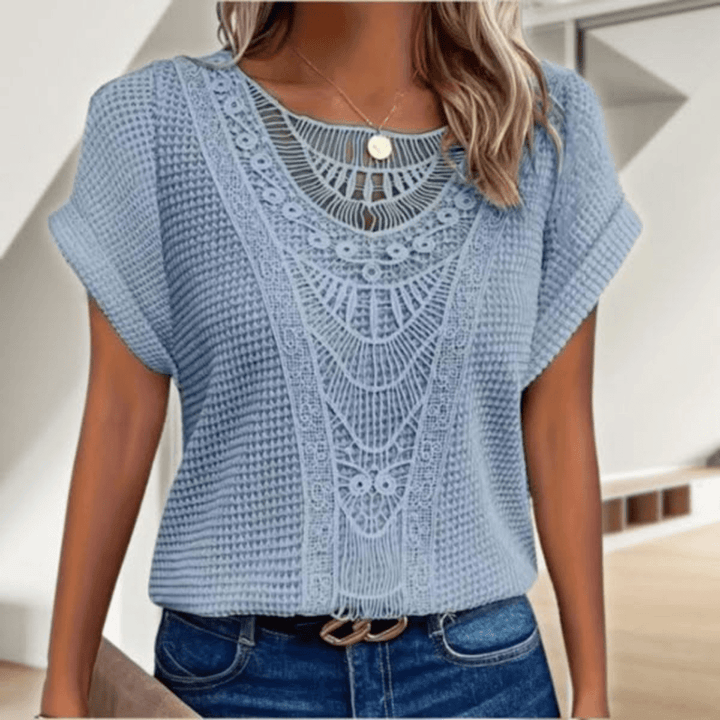 Vintage Lace Detail Top