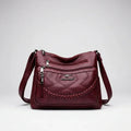 Isadora | Multi-Pocket vegan Leather Crossbody Bag