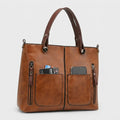 Seraphina | Women's Multi-Pocket Structured Tote Bag