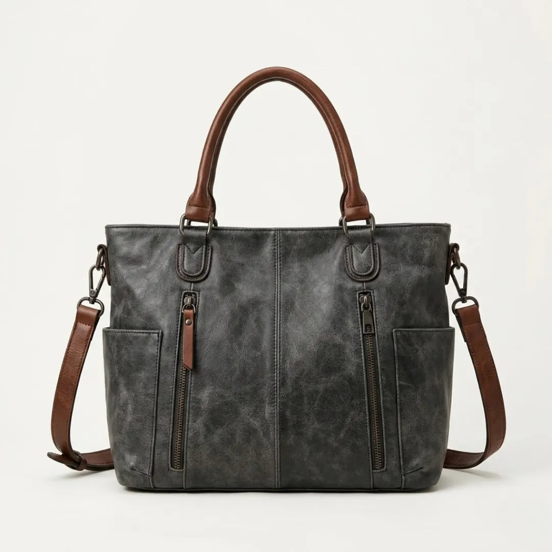 Seraphina | Women's Multi-Pocket Structured Tote Bag