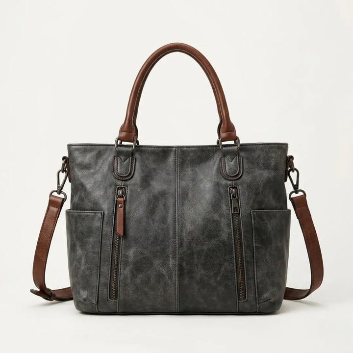 Seraphina | Women's Multi-Pocket Structured Tote Bag