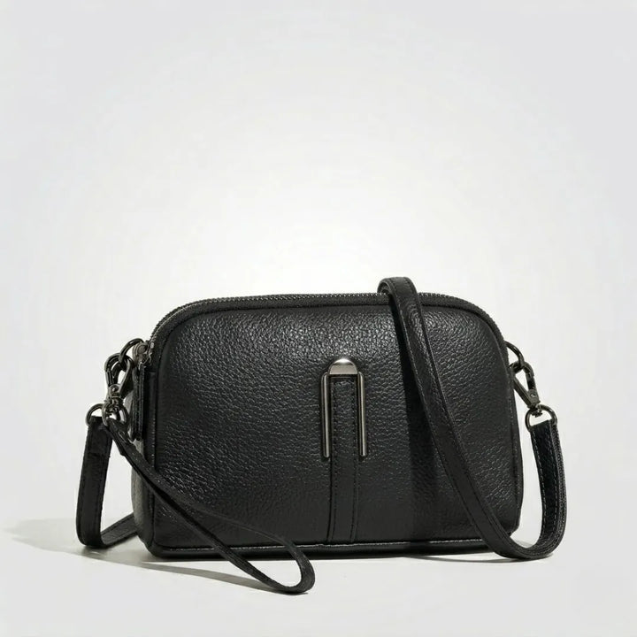 Pella | Women's Compact Double Zip Crossbody Bag