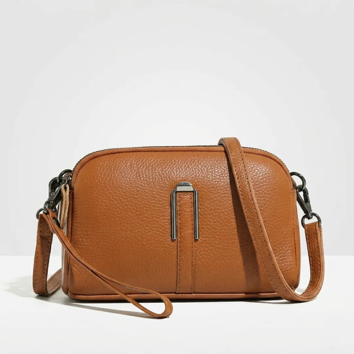 Pella | Women's Compact Double Zip Crossbody Bag