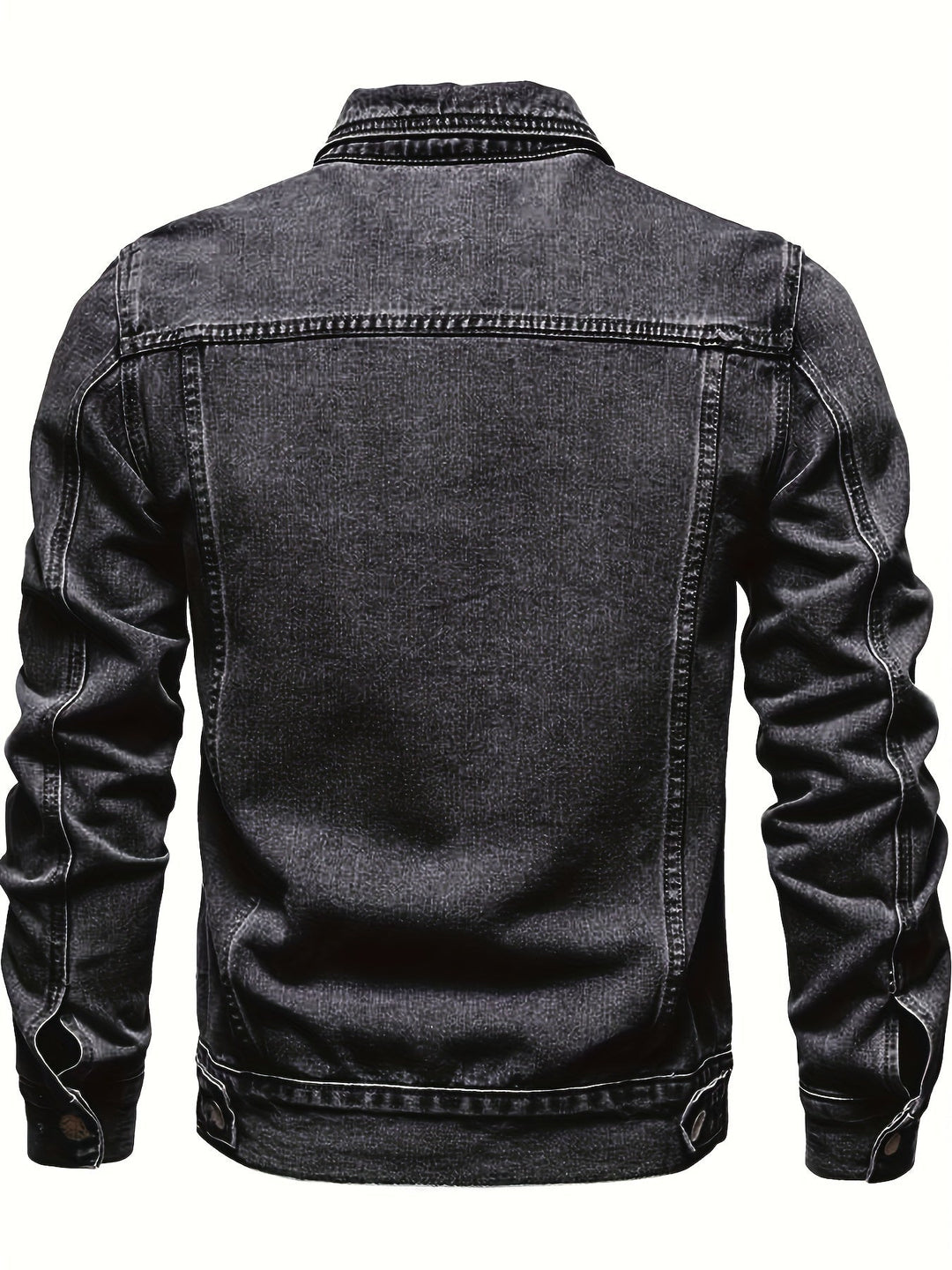 REGULAR DENIM JACKET FOR MEN