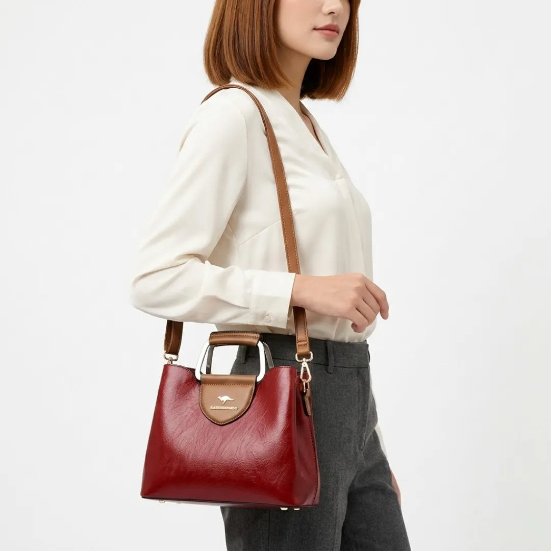 Valentina | Women's Vegan Leather Shoulder Bag