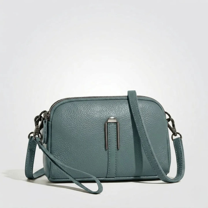 Pella | Women's Compact Double Zip Crossbody Bag