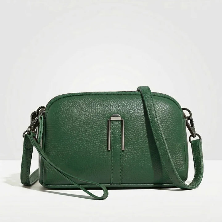 Pella | Women's Compact Double Zip Crossbody Bag