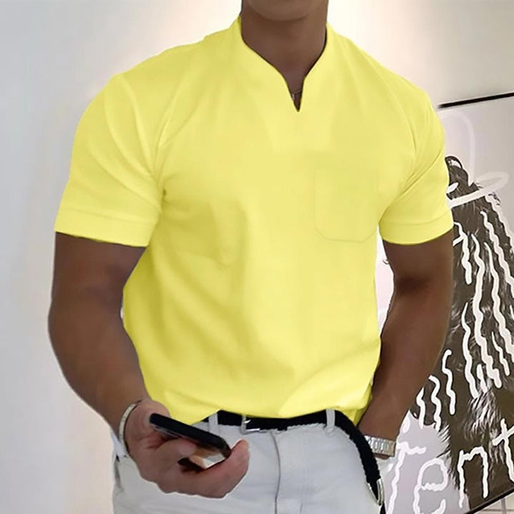 Refined Collar Polo Shirt