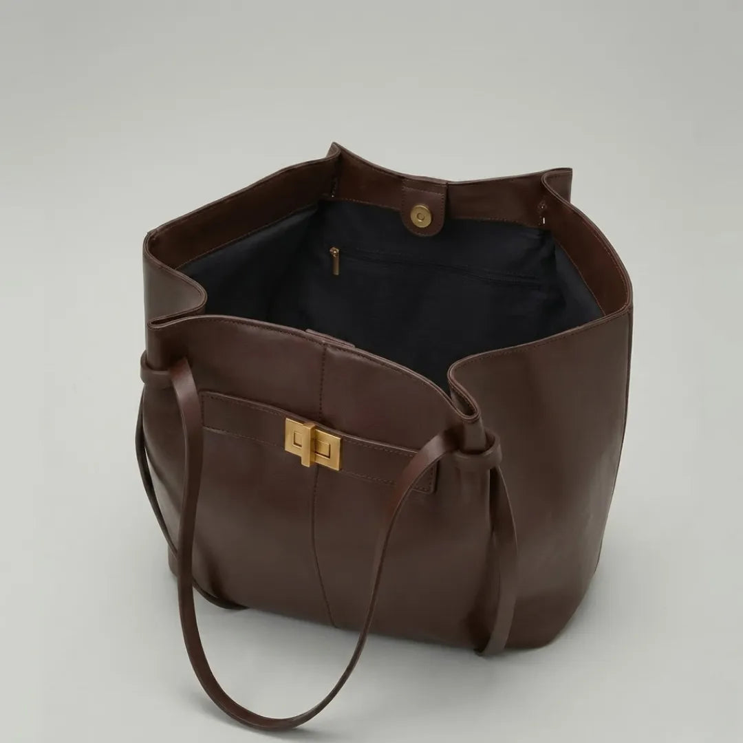 Florence | Large Vegan Leather Tote Bag for Women