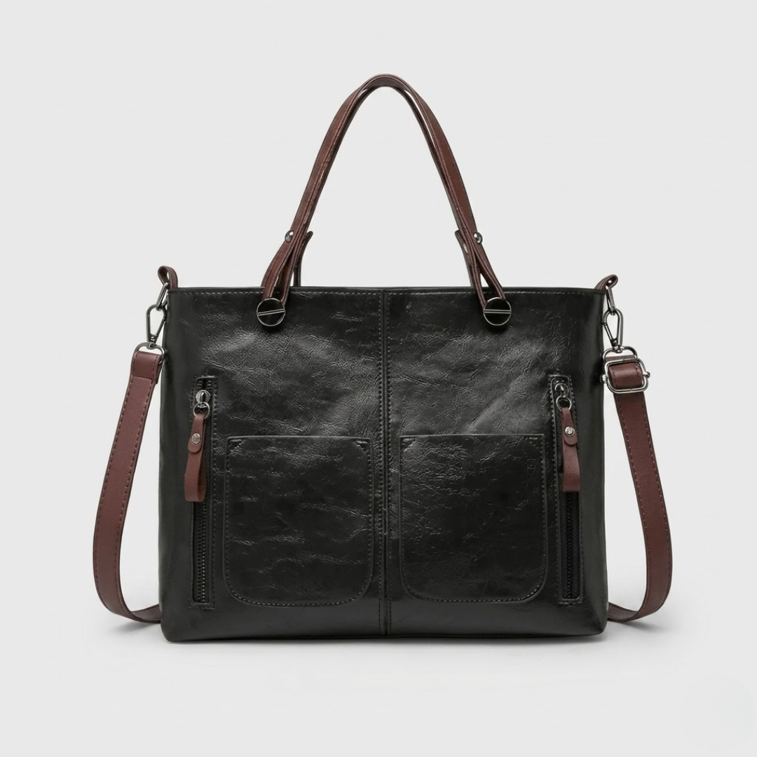 Seraphina | Women's Multi-Pocket Structured Tote Bag