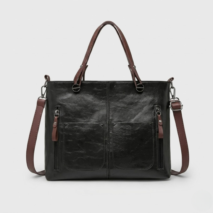 Seraphina | Women's Multi-Pocket Structured Tote Bag