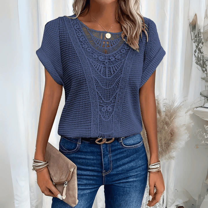 Vintage Lace Detail Top
