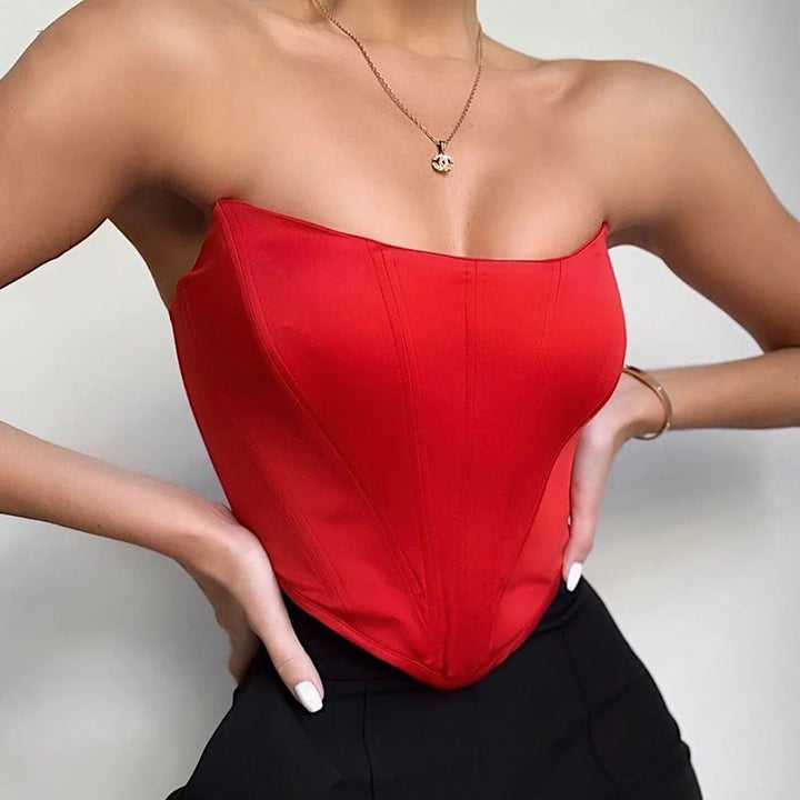 Cropped Corset Top for Women