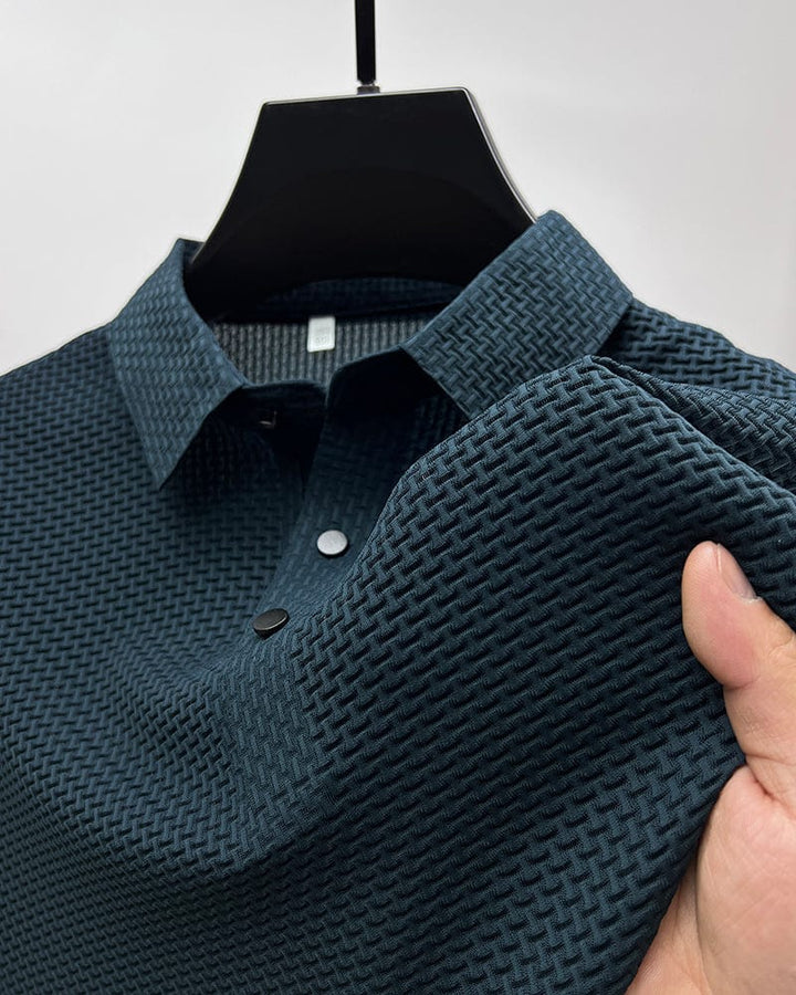 Stylish Button-Up Polo Shirt