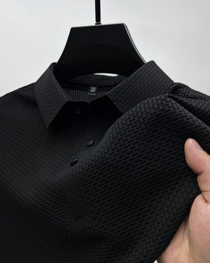 Stylish Button-Up Polo Shirt