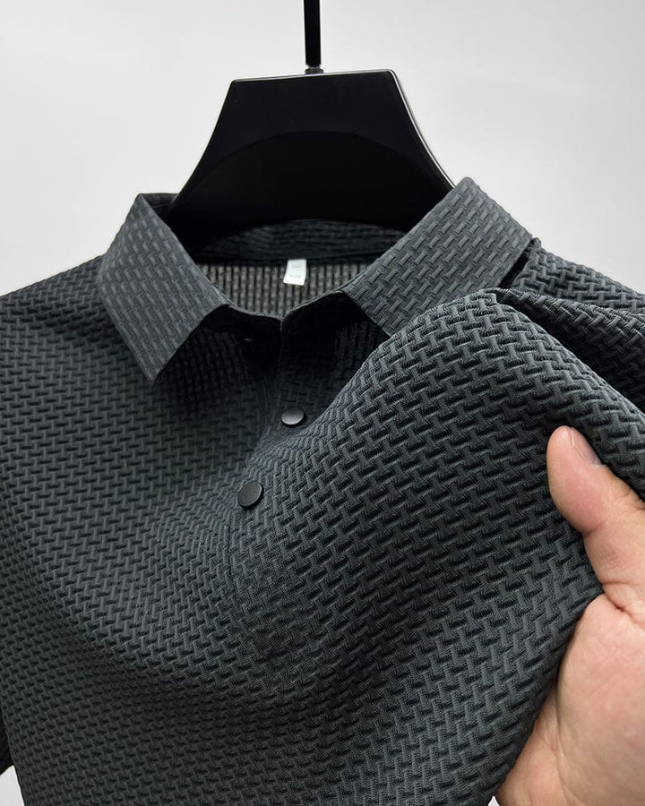 Stylish Button-Up Polo Shirt