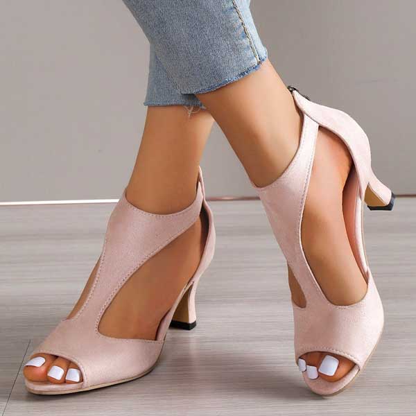 Comfortable Orthopedic Heeled Sandals