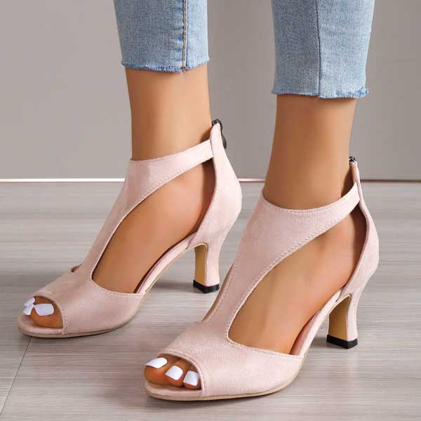 Comfortable Orthopedic Heeled Sandals