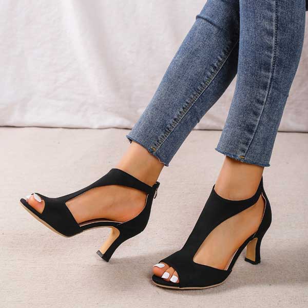 Comfortable Orthopedic Heeled Sandals