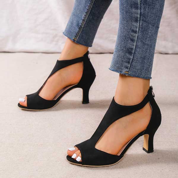 Comfortable Orthopedic Heeled Sandals