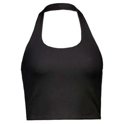 Ribbed Cropped Tank Top for Women