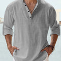 Breathable Button-Up Shirt
