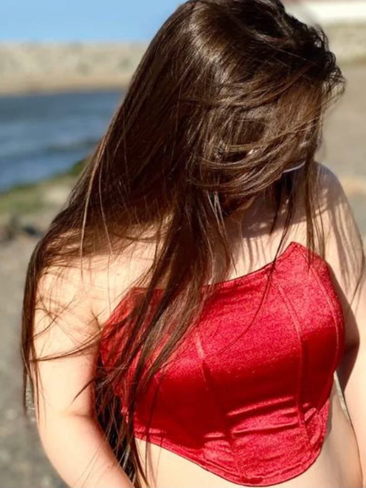 Cropped Corset Top for Women