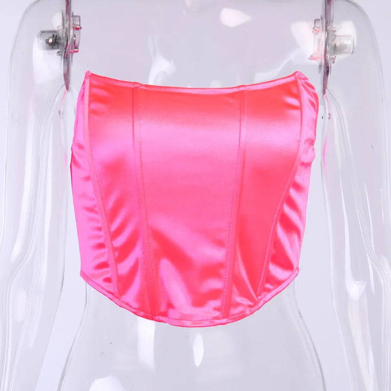 Cropped Corset Top for Women