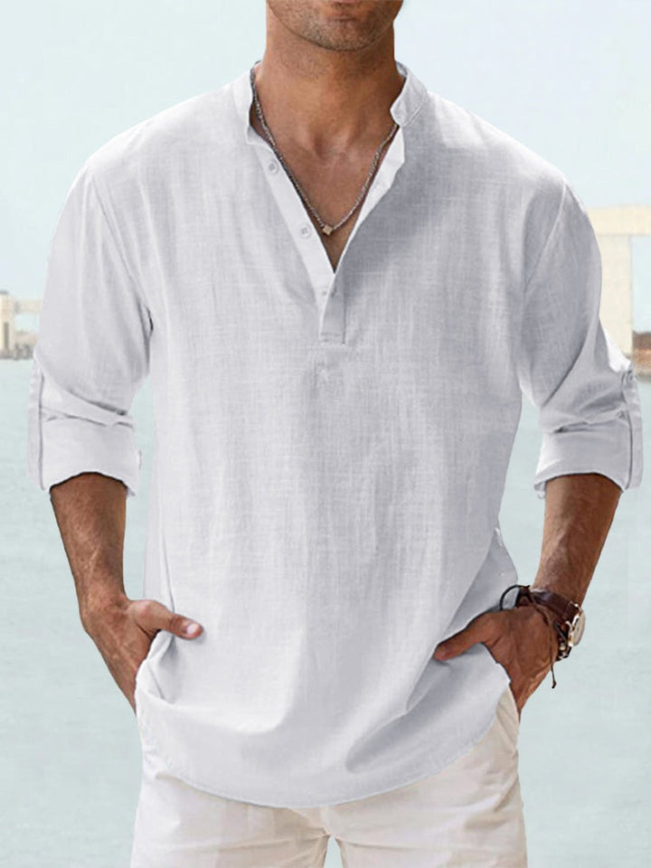 Breathable Button-Up Shirt