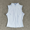 High Neck Cropped Tank Top for Women