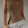Ribbed Tank Bodysuit for Women