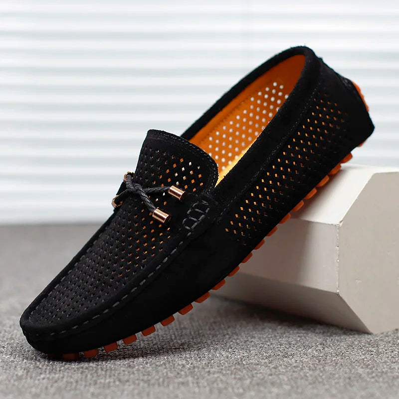 Classic Breathable Lace Loafers