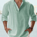 Breathable Button-Up Shirt