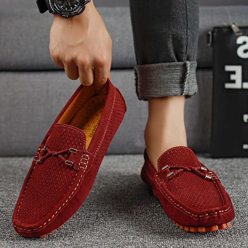 Classic Breathable Lace Loafers