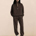 Athleisure at its Finest: Cotton-Blended Two-Piece Tracksuit